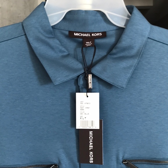 Michael Kors Cotton Polo Top - Picture 3 of 4